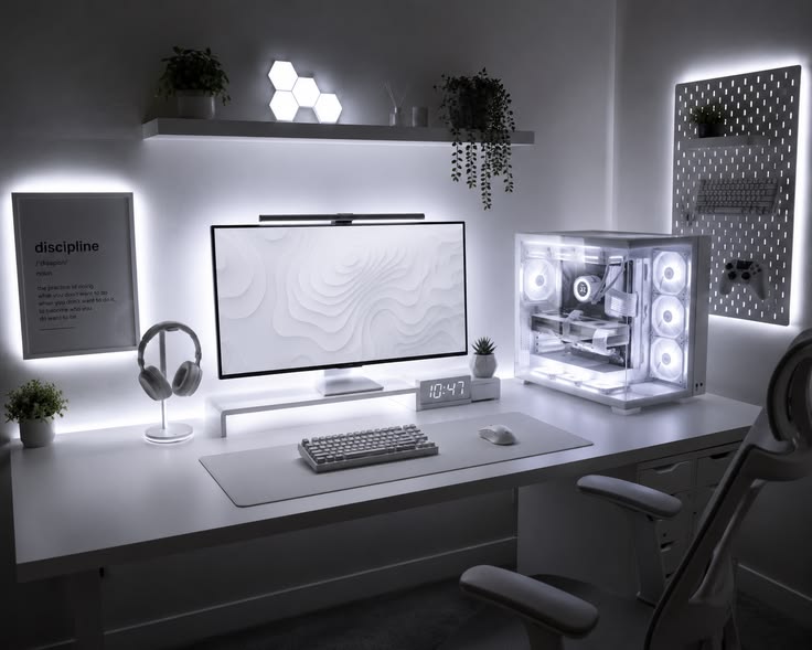 Gaming Setup bedroom style
